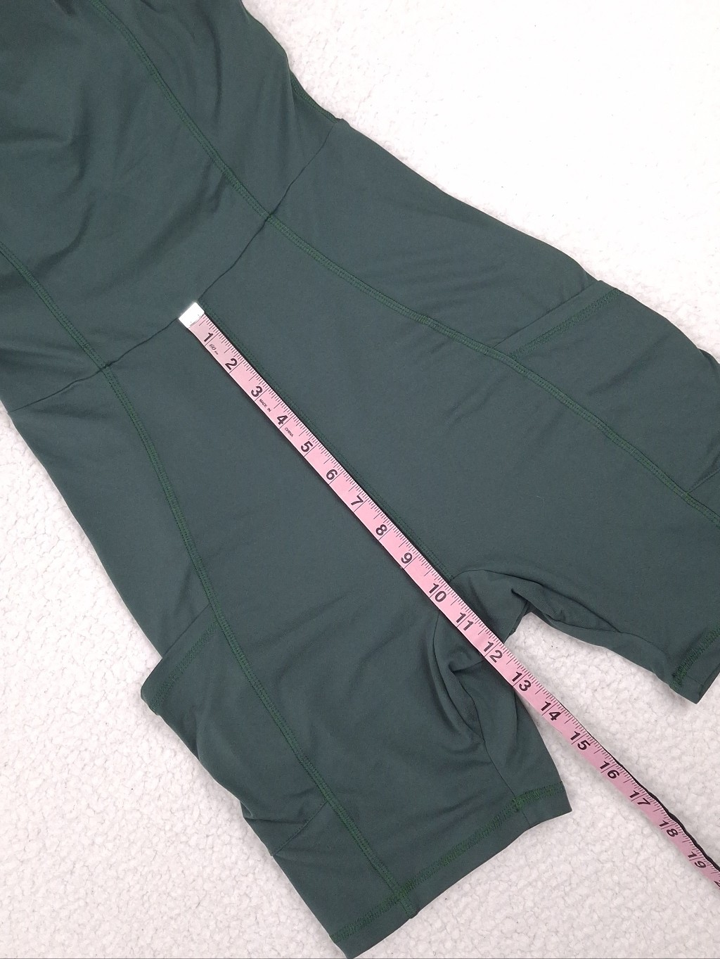 Wondery Outdoors Mojave Trail Romper Forest Hiking Active Stretch Pockets Green — image 8 of 8
